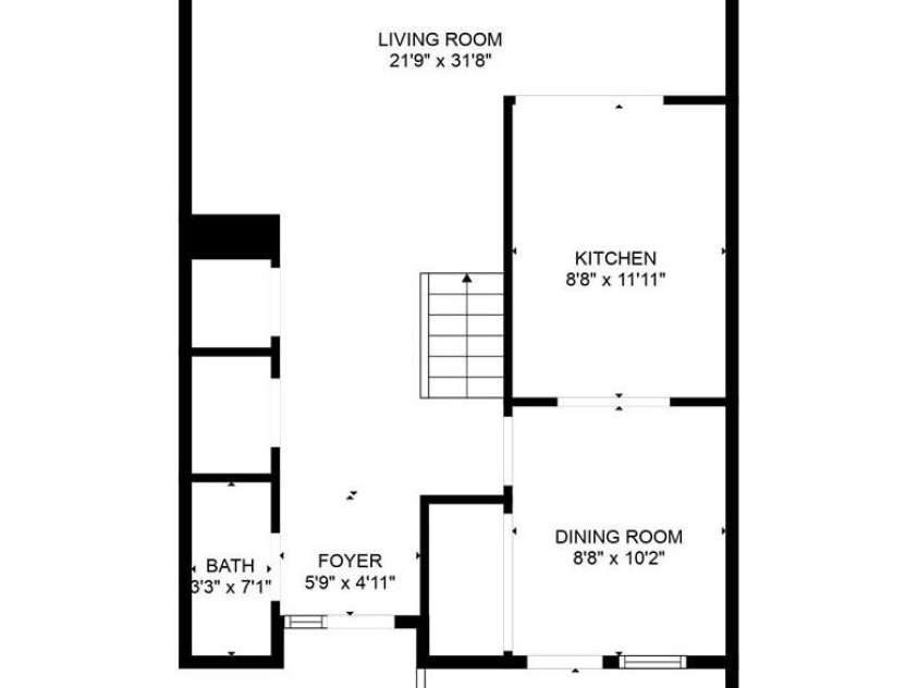 609 Crowfields Lane, Asheville, NC 28803.  MLS# CAR4278322, YatesRealty ID 2095. 