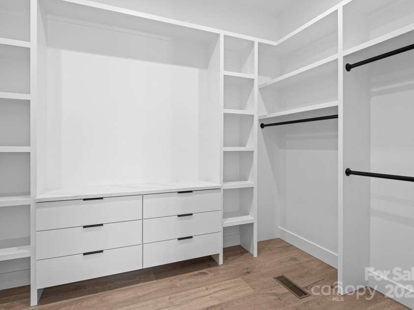 24 Slate Drive, Candler, NC 28715.  MLS# CAR4244090, YatesRealty ID 20953. Build in master closet