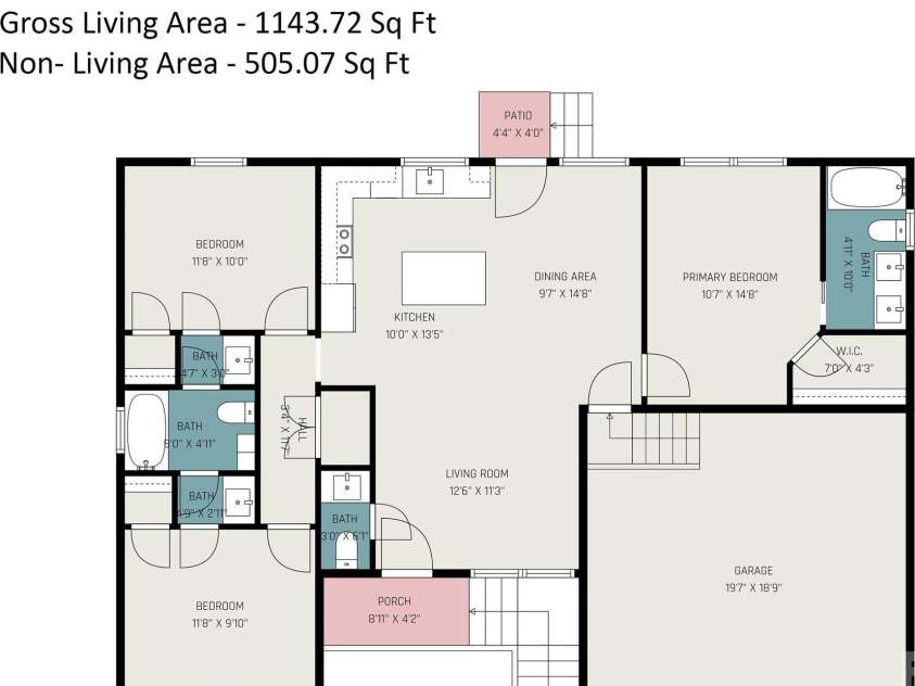 2225 Irma Street, Charlotte, NC 28216.  MLS# CAR4370906, YatesRealty ID 20958. 
