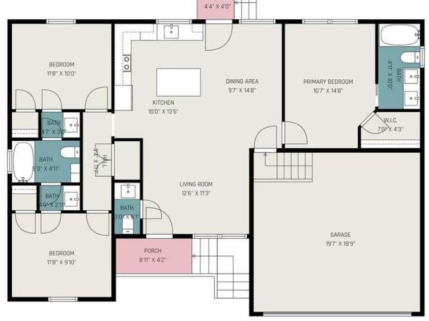 2225 Irma Street, Charlotte, NC 28216.  MLS# CAR4370906, YatesRealty ID 20958. 