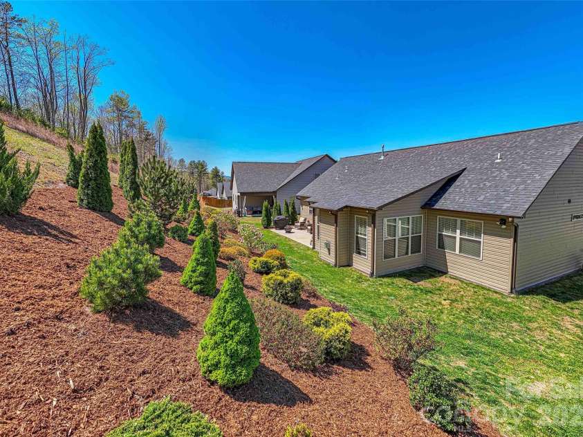 153 Water Leaf Drive, Weaverville, NC 28787.  MLS# CAR4367403, YatesRealty ID 20960. Extensive landscaping