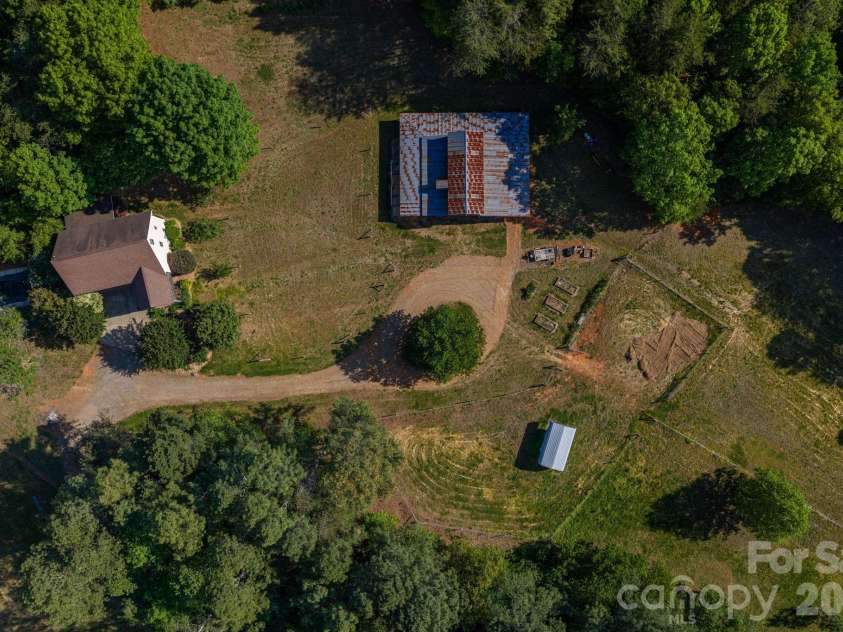 702 Saddlebrook Lane, Cherryville, NC 28021.  MLS# CAR4373701, YatesRealty ID 20966. Aerial View