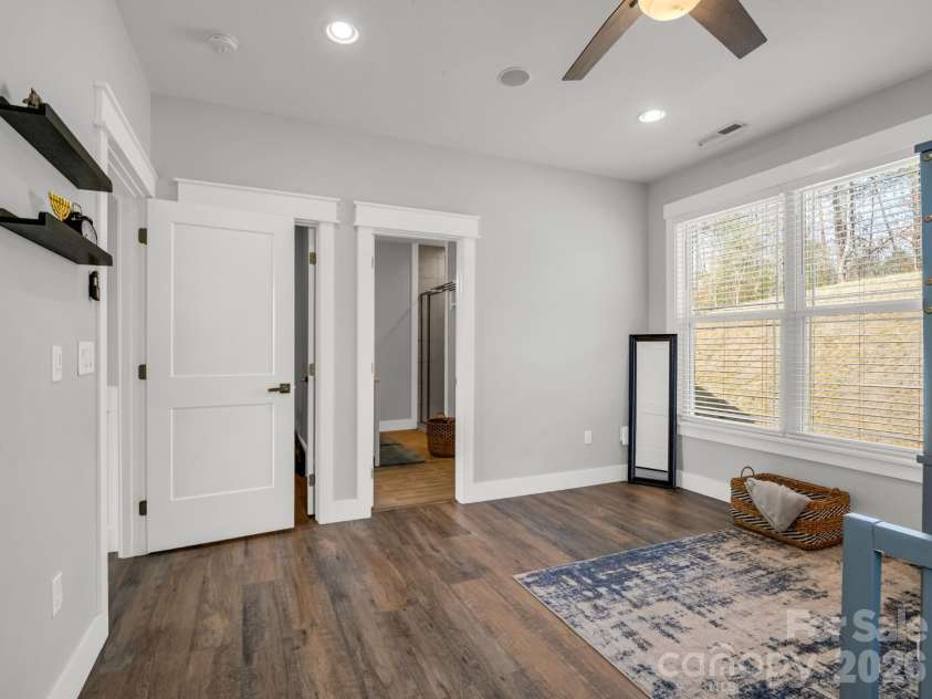 24 Chapel Hill Lane, Leicester, NC 28748.  MLS# CAR4354075, YatesRealty ID 20967. 3rd Ensuite Bedroom