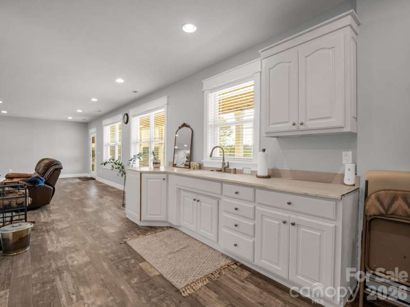 24 Chapel Hill Lane, Leicester, NC 28748.  MLS# CAR4354075, YatesRealty ID 20967. 3rd Kitchen Space w/ Fridge & Freezers