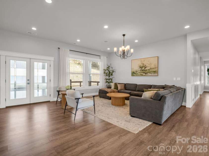 24 Chapel Hill Lane, Leicester, NC 28748.  MLS# CAR4354075, YatesRealty ID 20967. Open Floorplan