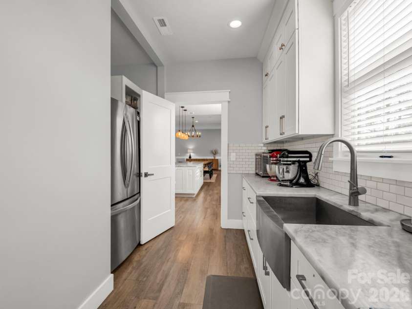 24 Chapel Hill Lane, Leicester, NC 28748.  MLS# CAR4354075, YatesRealty ID 20967. Prep Kitchen