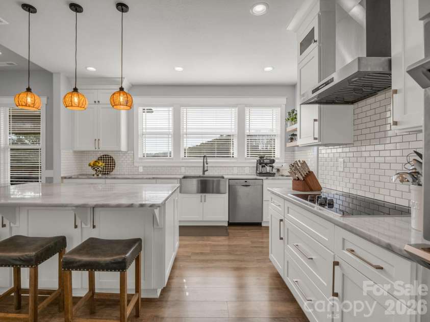 24 Chapel Hill Lane, Leicester, NC 28748.  MLS# CAR4354075, YatesRealty ID 20967. Primary Kitchen