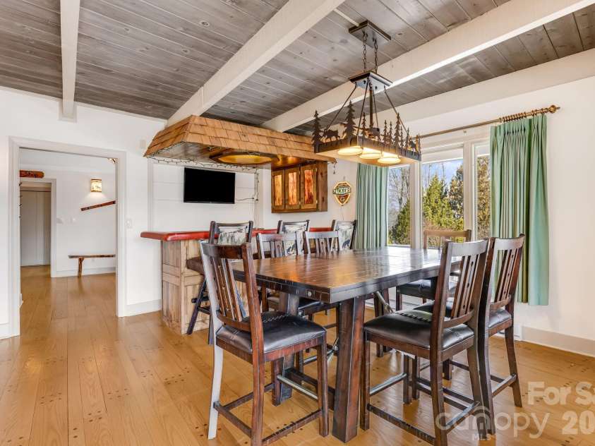 301 Highland Circle, Sugar Mountain, NC 28604.  MLS# CAR4347315, YatesRealty ID 20968. Bar 1st floor