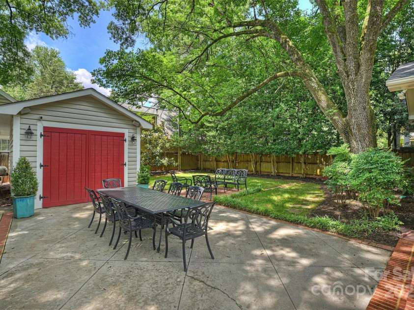 726 Kingston Avenue, Charlotte, NC 28203.  MLS# CAR4272217, YatesRealty ID 20972. Garage provides storage