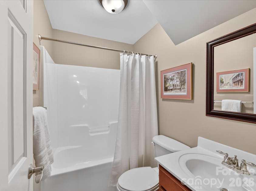 3515 Savannah Way, Monroe, NC 28110.  MLS# CAR4313596, YatesRealty ID 20977. Full Bathroom Upstairs off Bonus Flex Space