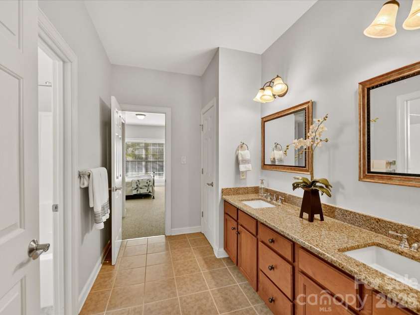3515 Savannah Way, Monroe, NC 28110.  MLS# CAR4313596, YatesRealty ID 20977. Jack n Jill Bathroom 