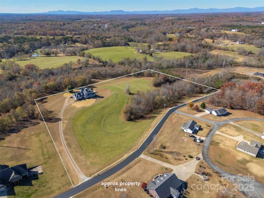 648 Harrill Dairy Road, Forest City, NC 28043.  MLS# CAR4322686, YatesRealty ID 2098. Ariel View