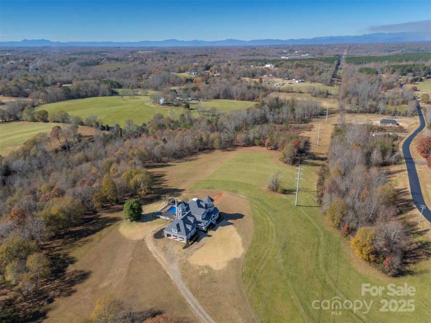 648 Harrill Dairy Road, Forest City, NC 28043.  MLS# CAR4322686, YatesRealty ID 2098. Ariel View