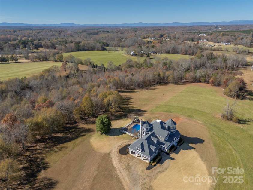 648 Harrill Dairy Road, Forest City, NC 28043.  MLS# CAR4322686, YatesRealty ID 2098. Ariel View