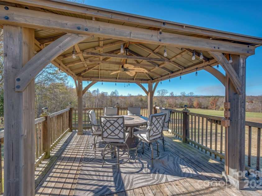 648 Harrill Dairy Road, Forest City, NC 28043.  MLS# CAR4322686, YatesRealty ID 2098. Gazebo