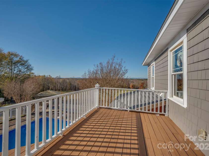 648 Harrill Dairy Road, Forest City, NC 28043.  MLS# CAR4322686, YatesRealty ID 2098. Porch From Primary Bedroom