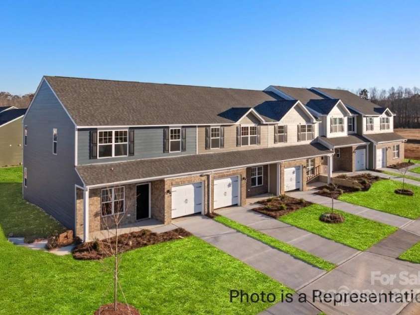 502 Mt. Mitchell Avenue, Gastonia, NC 28052.  MLS# CAR4263607, YatesRealty ID 20982. Parkside Townhomes - 1 Car Garage