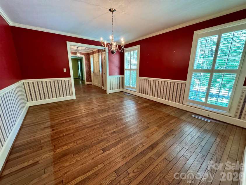 500 Woodend Drive, Concord, NC 28025.  MLS# CAR4379835, YatesRealty ID 20985. Dining room