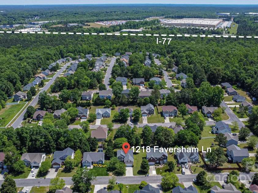 1218 Faversham Lane, Rock Hill, SC 29730.  MLS# CAR4251364, YatesRealty ID 21003. Easy Access to I-77