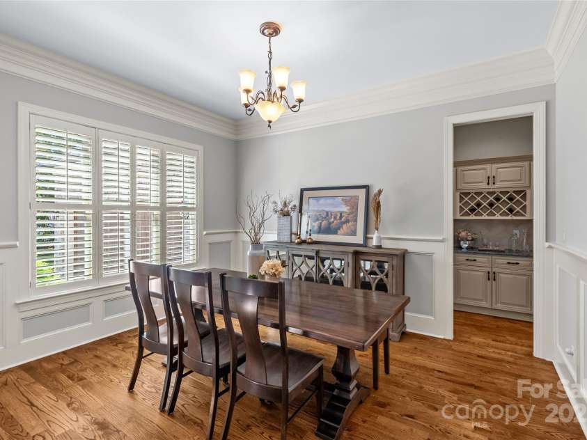 6211 Cruden Bay Way, Charlotte, NC 28277.  MLS# CAR4259530, YatesRealty ID 21008. Formal Dining Room