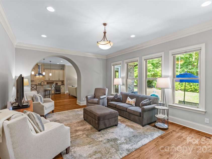 6211 Cruden Bay Way, Charlotte, NC 28277.  MLS# CAR4259530, YatesRealty ID 21008. Formal Living Room