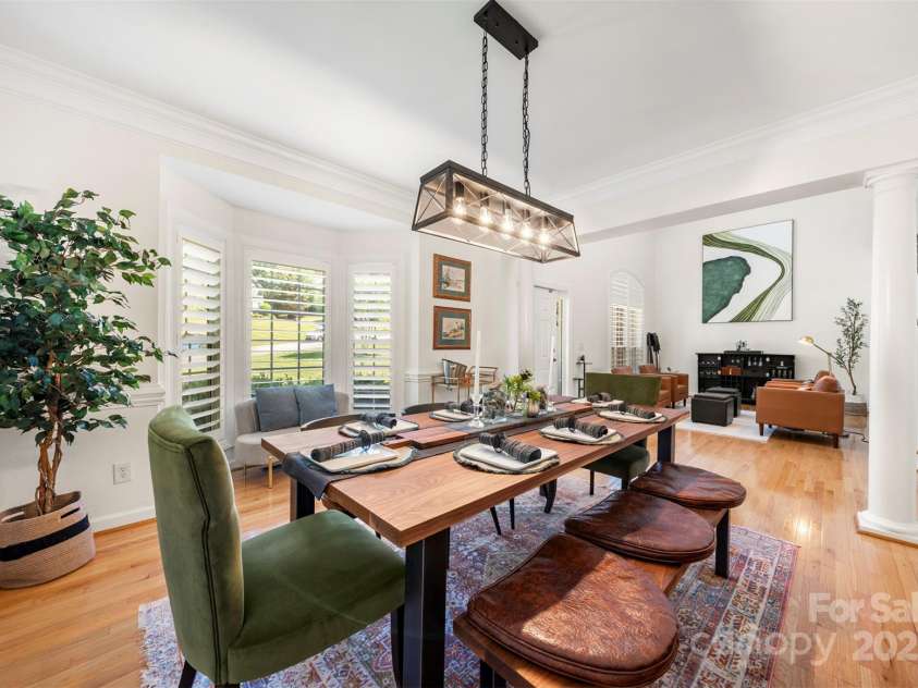 221 Silvercliff Drive, Mount Holly, NC 28120.  MLS# CAR4252821, YatesRealty ID 21009. Dining Room