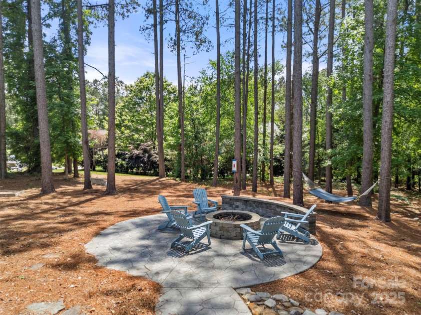 221 Silvercliff Drive, Mount Holly, NC 28120.  MLS# CAR4252821, YatesRealty ID 21009. Fire Pit