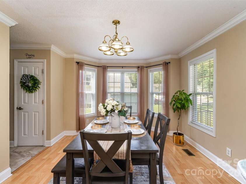 2040 Brantley Creek Drive, Kannapolis, NC 28083.  MLS# CAR4286622, YatesRealty ID 21011. Separate dining room.