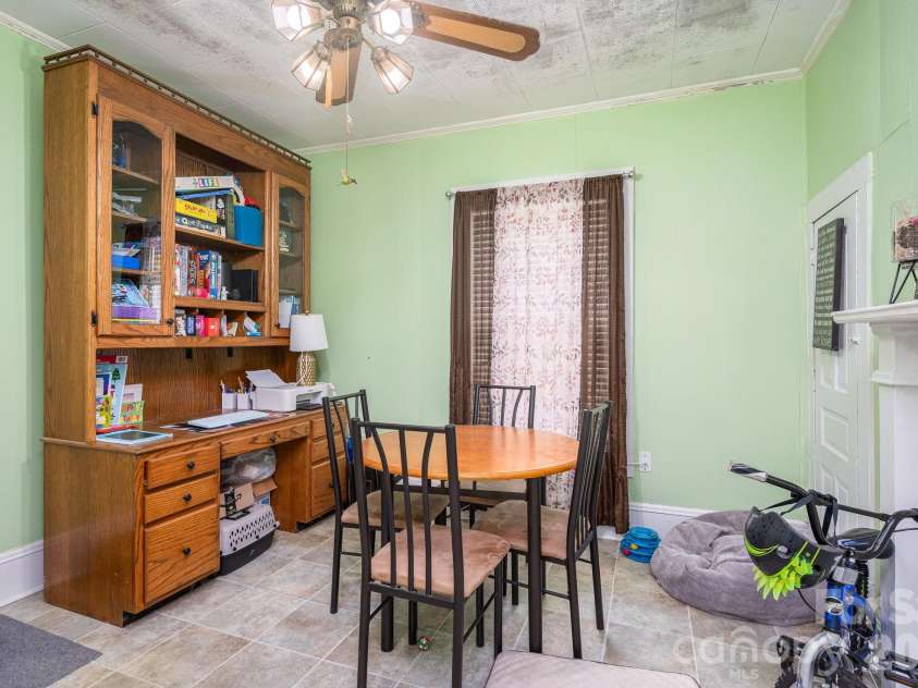 101 Huss Avenue, Cherryville, NC 28021.  MLS# CAR4378951, YatesRealty ID 21013. Dining Room