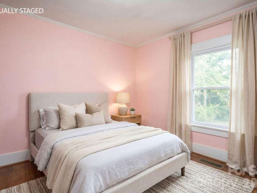 101 Huss Avenue, Cherryville, NC 28021.  MLS# CAR4378951, YatesRealty ID 21013. Virtually staged bedroom 1
