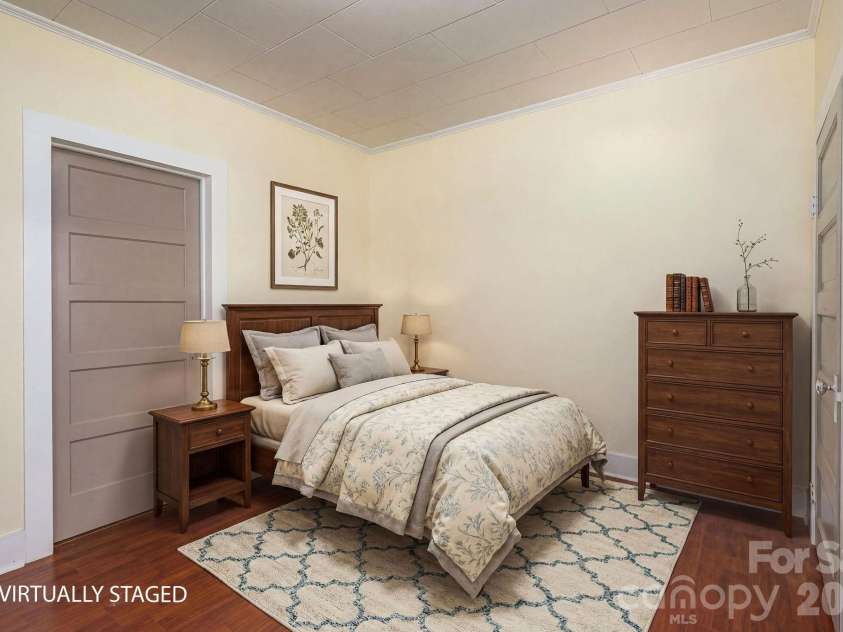 101 Huss Avenue, Cherryville, NC 28021.  MLS# CAR4378951, YatesRealty ID 21013. Virtually staged Bedroom 3