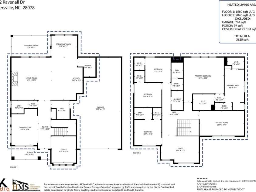 15312 Ravenall Drive, Huntersville, NC 28078.  MLS# CAR4247348, YatesRealty ID 21018. 