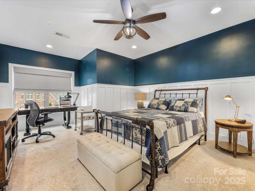 5030 Waldron Meadow Drive, Charlotte, NC 28226.  MLS# CAR4261235, YatesRealty ID 21019. Bedroom #2 w. Board and Batten