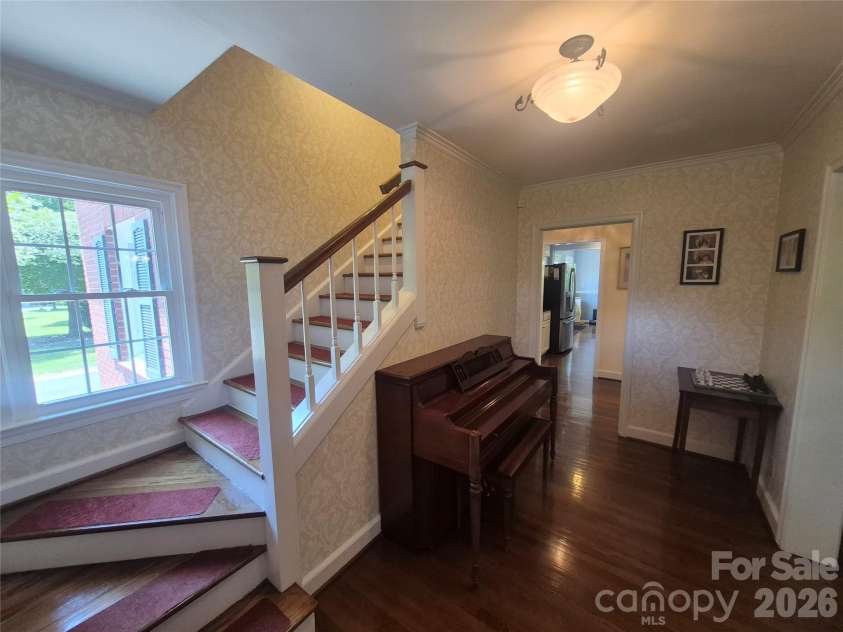 215 Biscoe Road, Troy, NC 27371.  MLS# CAR4346289, YatesRealty ID 2102. Foyer