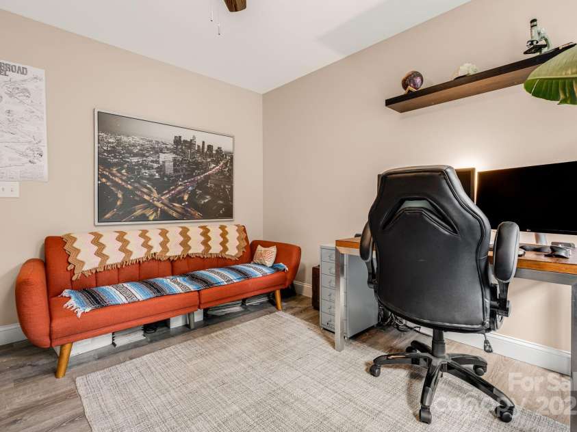 19 Shadowlawn Drive, Asheville, NC 28806.  MLS# CAR4258649, YatesRealty ID 21020. Bedroom 2 with sunny window and generous closet space