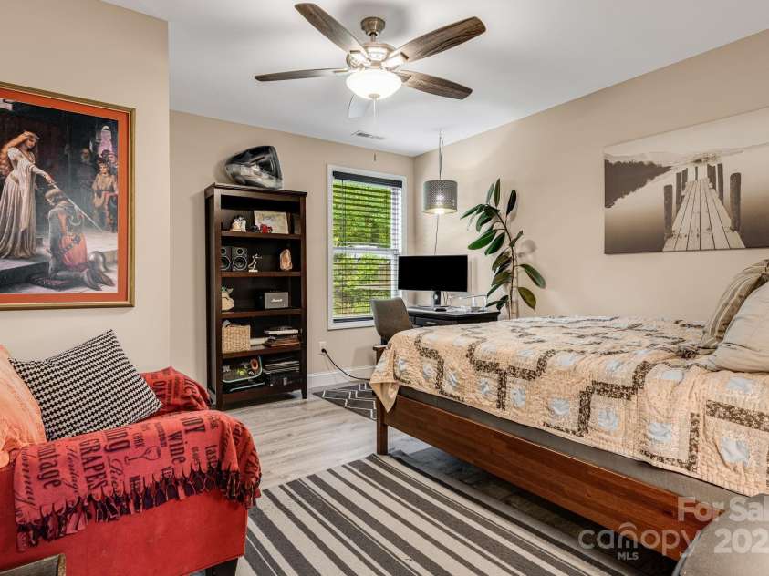19 Shadowlawn Drive, Asheville, NC 28806.  MLS# CAR4258649, YatesRealty ID 21020. Third bedroom perfect for home office or flex space