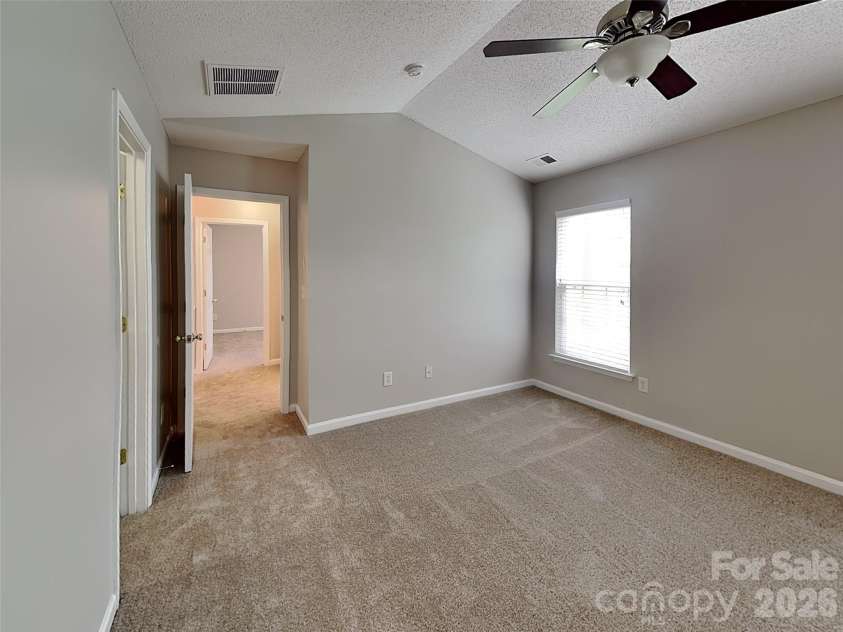 1032 Meadowbrook Lane, Concord, NC 28027.  MLS# CAR4380662, YatesRealty ID 21023. Primary bedroom