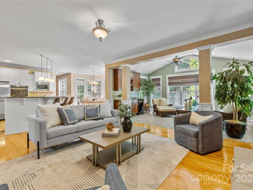 1336 Dobson Drive, Waxhaw, NC 28173.  MLS# CAR4267280, YatesRealty ID 21026. Open plan