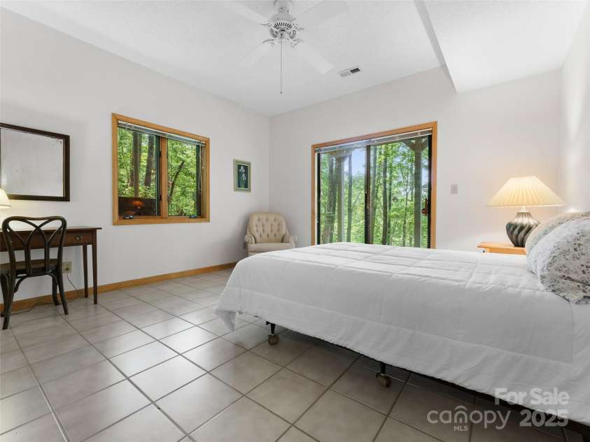43 Hungryneck Hollow Lane, Saluda, NC 28773.  MLS# CAR4268230, YatesRealty ID 21027. Basement Bedroom