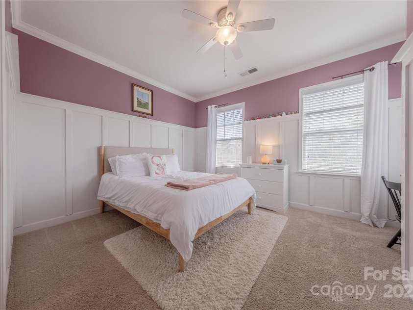 5256 Meadowcroft Way, Fort Mill, SC 29708.  MLS# CAR4270584, YatesRealty ID 21030. Bedroom Three