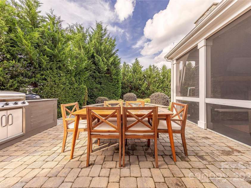 5256 Meadowcroft Way, Fort Mill, SC 29708.  MLS# CAR4270584, YatesRealty ID 21030. Custom Paver Patio with Grill Area