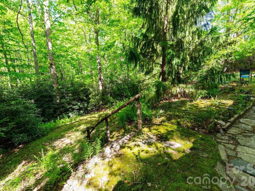 159 Marcellina Drive, Fairview, NC 28730.  MLS# CAR4377799, YatesRealty ID 21031. Front yard. 