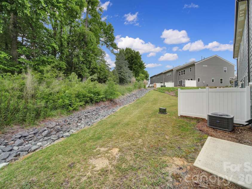516 Madison Falls Court, Fort Mill, SC 29708.  MLS# CAR4380999, YatesRealty ID 21036. Back Exterior - Private Backyard
