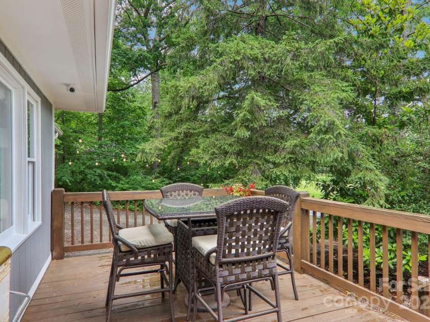 416 Cherokee Avenue, Black Mountain, NC 28711.  MLS# CAR4249629, YatesRealty ID 21049. Deck - Home 1