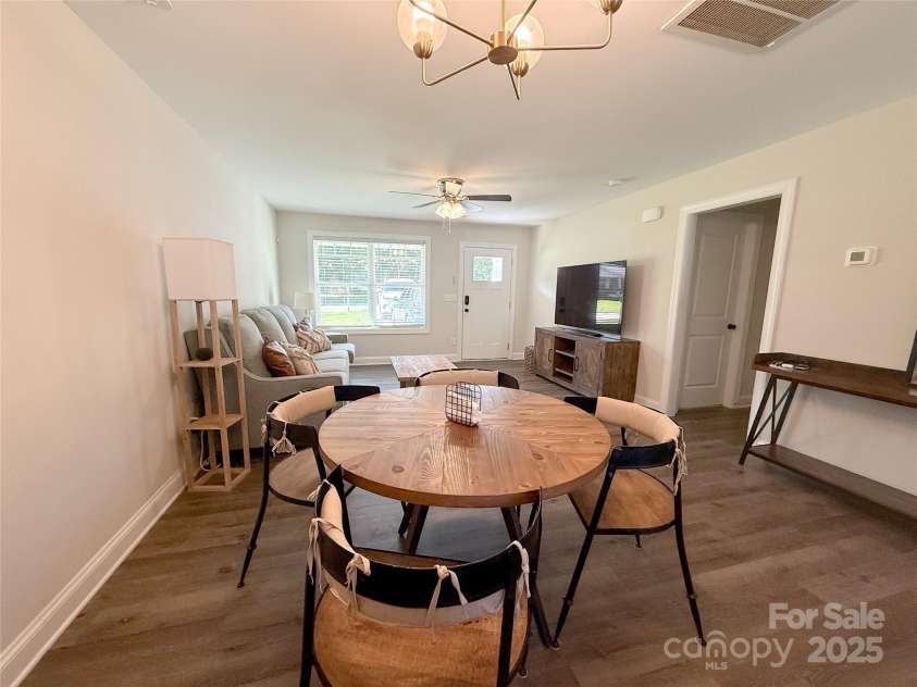 103 Springway Drive, Kannapolis, NC 28081.  MLS# CAR4271238, YatesRealty ID 21055. Dining/living
