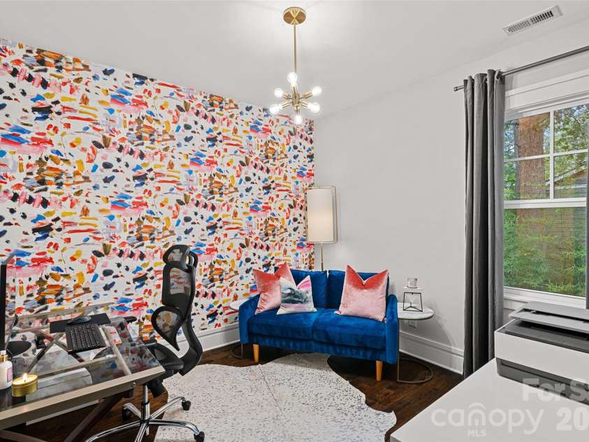 4316 Tangle Drive, Charlotte, NC 28211.  MLS# CAR4372166, YatesRealty ID 21058. Bedroom 4/Office