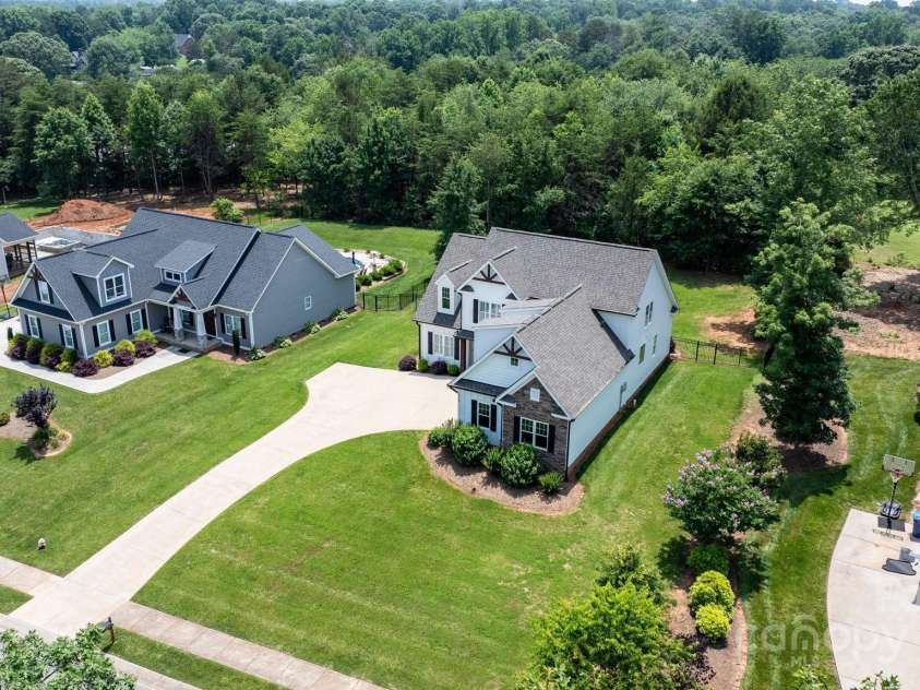 3622 46th Avenue, Hickory, NC 28601.  MLS# CAR4268935, YatesRealty ID 21065. Aerial View of Home