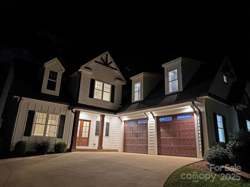 3622 46th Avenue, Hickory, NC 28601.  MLS# CAR4268935, YatesRealty ID 21065. Home at Night