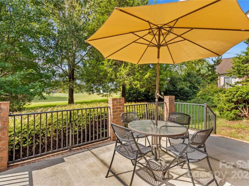 501 Muirfield Way, Salisbury, NC 28144.  MLS# CAR4291542, YatesRealty ID 2107. Relaxing raised patio