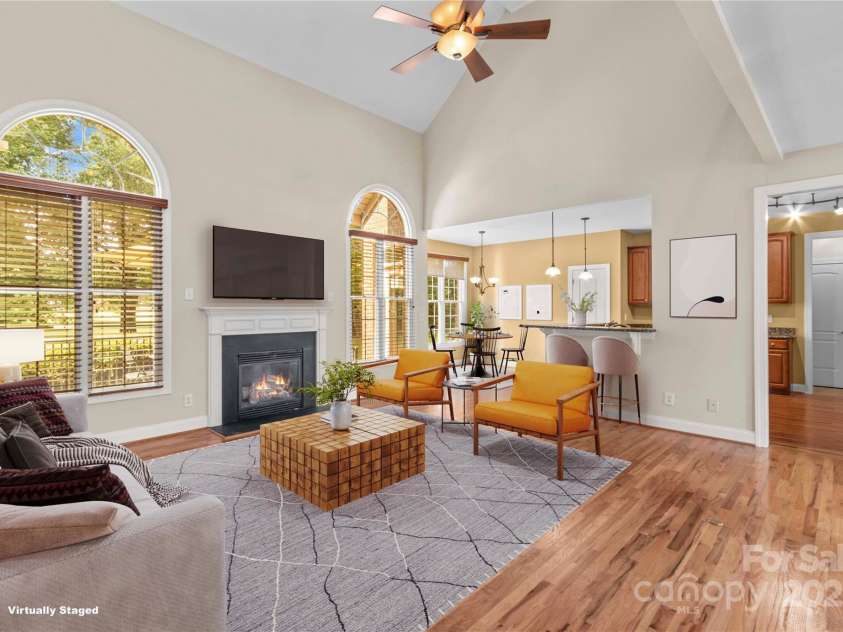 501 Muirfield Way, Salisbury, NC 28144.  MLS# CAR4291542, YatesRealty ID 2107. VS- Living room